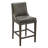 Niara Rectangle Faux Leather Bar & Counter Stool -101012007-101012008