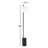 Vibi 66'' Aged Iron Floor Lamp