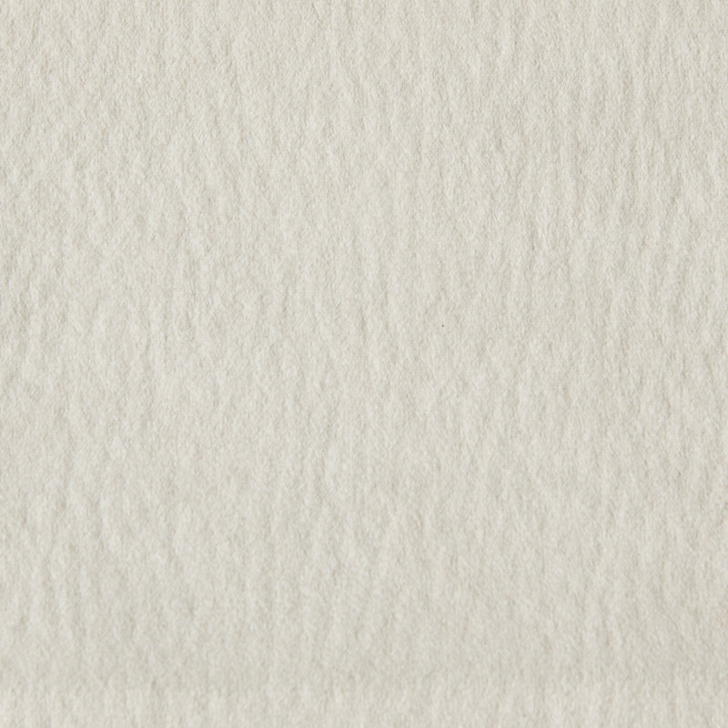 Chaise de salle à manger rembourrée en velours Stella, Crème, crème