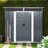 6ft x 5ft Outdoor Metal Storage Shed with Window, Transparent Panel & Free Accessories – Corrosion-Resistant Garden, Lawn Shed-111996071