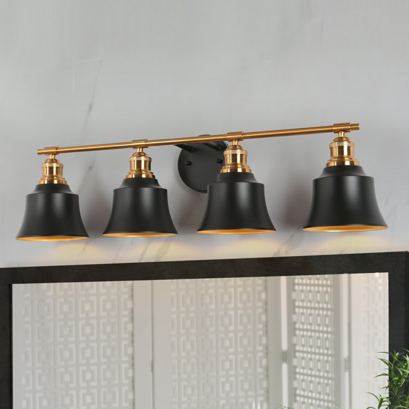 Dimmable 3-Light Bathroom Vanity Light, 4