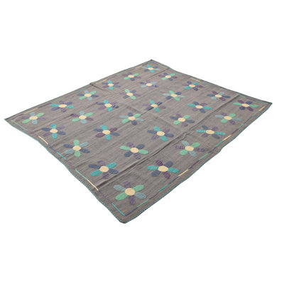 Tapis bleu clair Odell