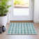 Premium Machine Washable Prisco Teal Rug