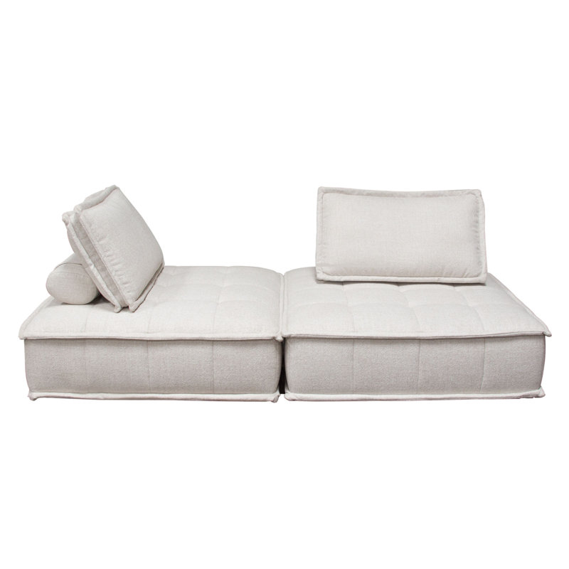 Upholstered 90'' Loveseat, Sand