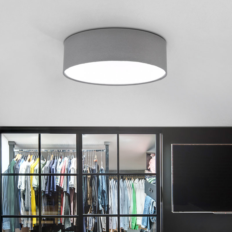Parvin Flush Mount, Grey