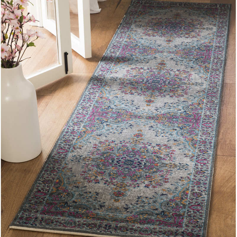 Shaftoe Oriental Hand Woven Area Rug, Runner 66 x 244 cm