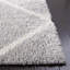 Tapis géométrique gris clair / blanc-1672477137