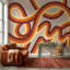 Papier peint moderne Mid Century-726640438-726640428