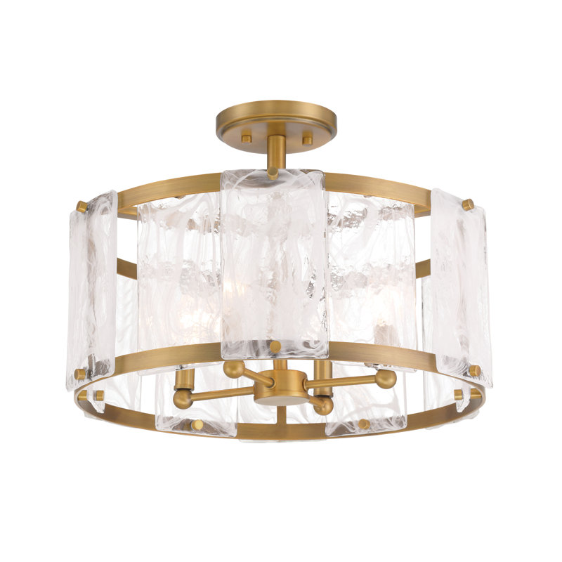 4 lumières semi-encastrées 4 lumières