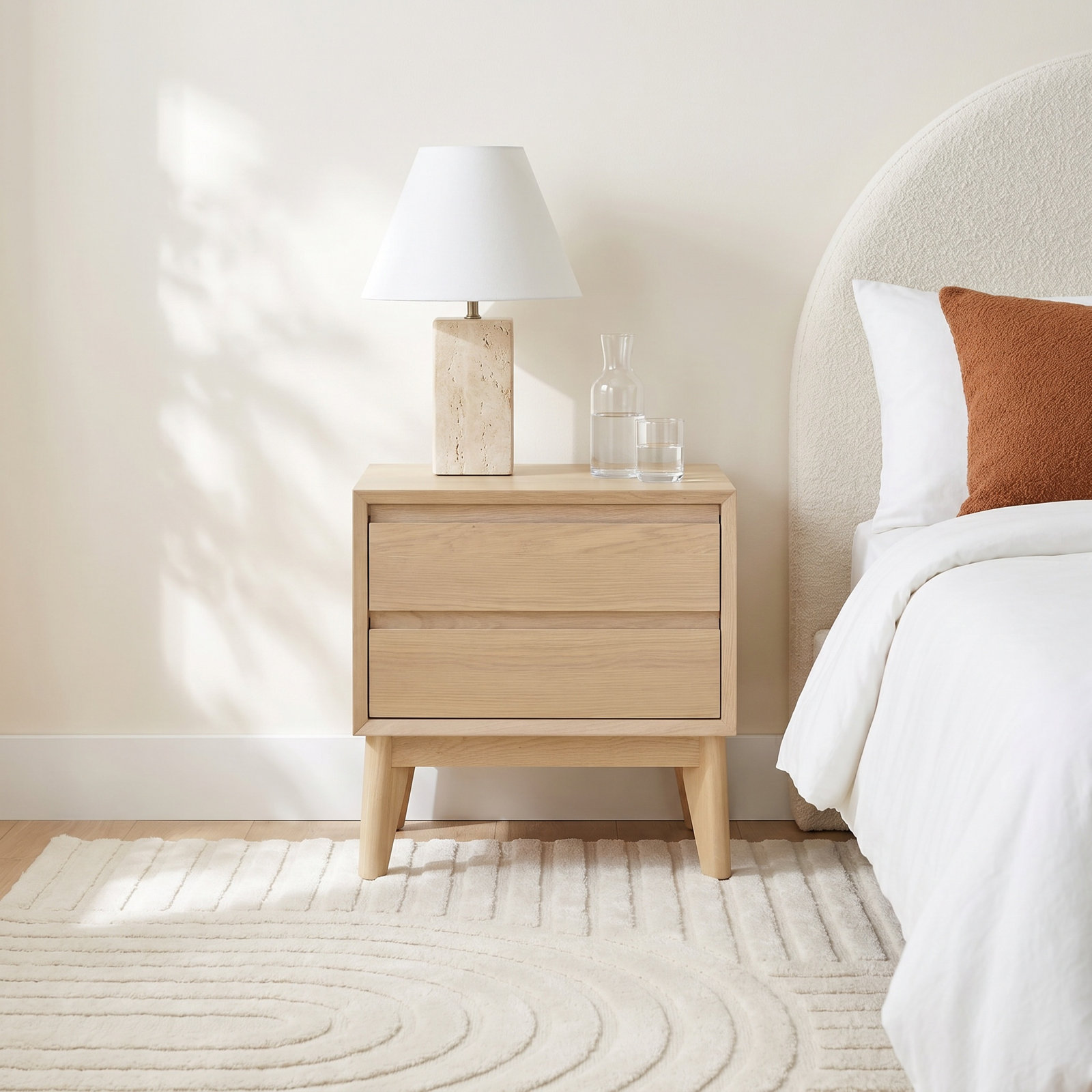 Toulon Oak Nightstand