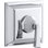 Memoirs® Stately Rite-Temp Valve Trim with Deco Lever Handle