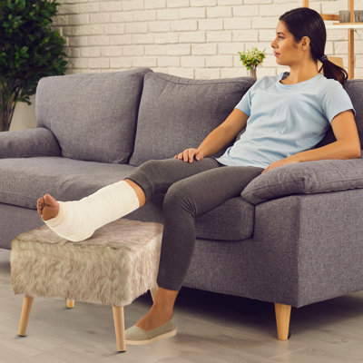 Melton Upholstered Ottoman