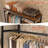 Amalda 47.3" Clothing Rack with Shelves