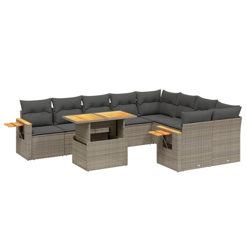 Ensemble de canapé de jardin Vidaxl
