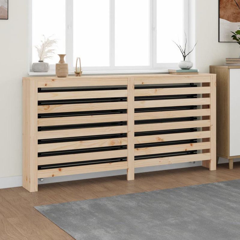Kyliejo Radiator Cover, Wood, 84cm H x 169cm W x 19cm D