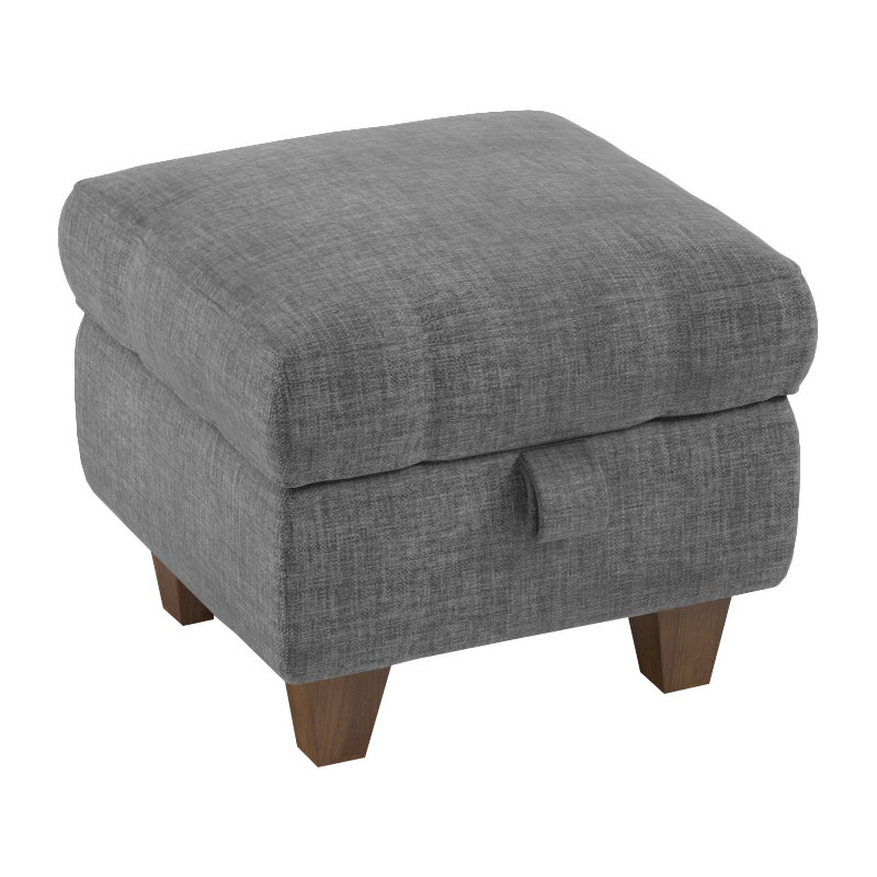 Northwest Hills 70cm Wide Square Solid Colour Standard Ottoman