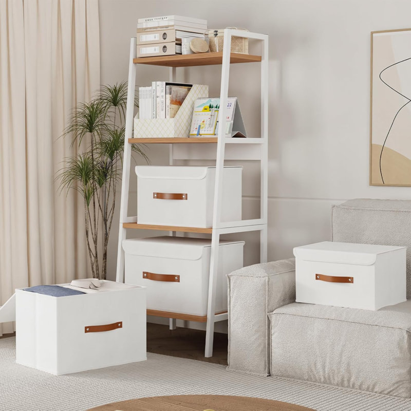 Brayden Studio Bin, White
