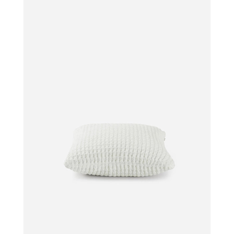 Snug Square Pillow Cover & Insert, Off White