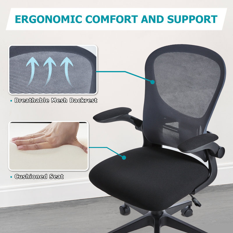 Kuwan Mesh Task Chair, Blue