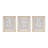 3-piece Framed Glass Wall Art Set