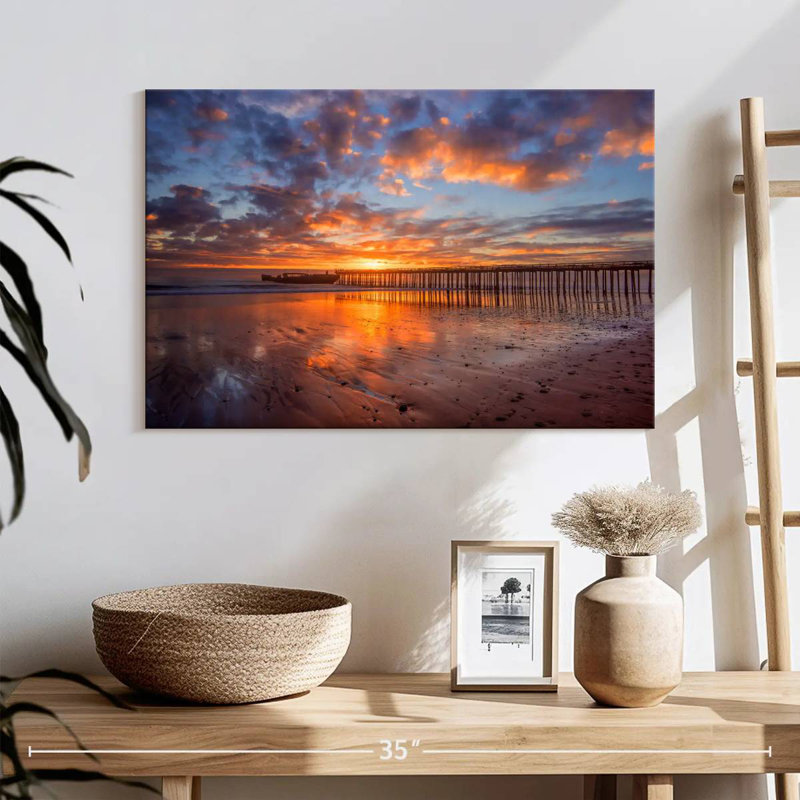 Coucher de soleil de Nicci, H 16 po x l 24 po