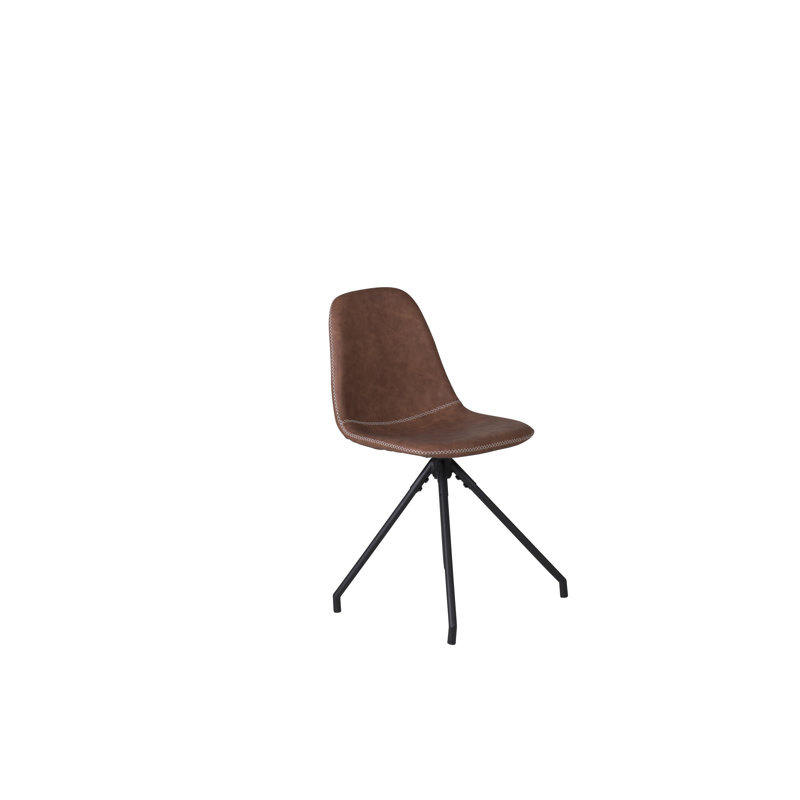 Anjaly 48cm H Upholstered Side Chair, Brown