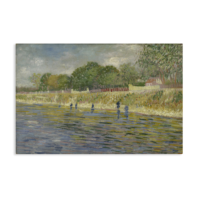  "Classic Van Gogh River", art mural sur toile par one1000paintings, H 16 po x l 24 po