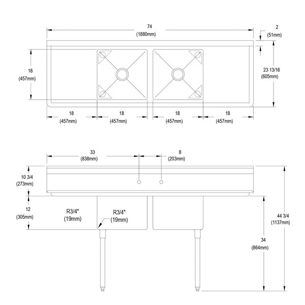 Dimensions du produit