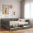 Upholstered Daybed With Usb And 2 Drawers-2017775971
