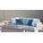 Ehrenfried 71'' Wide Rectangle Powder Coated Aluminum Loveseat with Sunbrella® Cushions-84902552