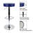 Aavi Swivel Upholstered Adjustable Height Counter Stool-1925993180
