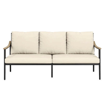 Chic Wicker Outdoor Couch,Outdoor Couch,3 Seater Garden Sofa