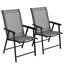 Chaise de jardin pliante en acier