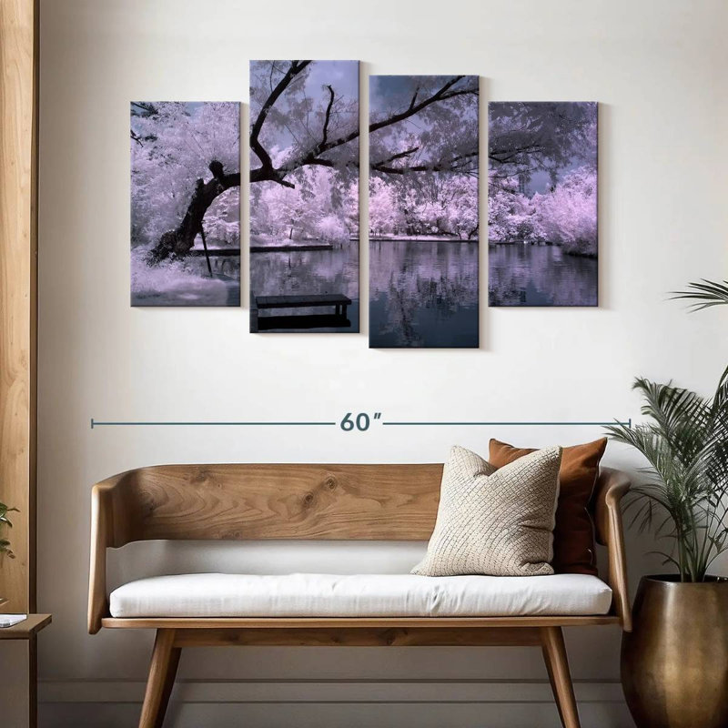 Harnek Sakura Park Lake, 32" H x 52" W