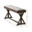 Banc 1 pièce Contemporary