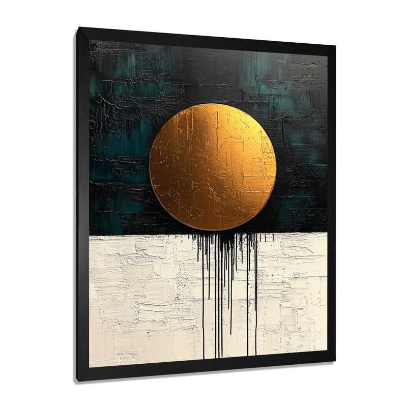 Reckers - Abstract Canvas Prints, H 20 po x l 12 po, Reproduction encadrée d'une seule photo, Noir
