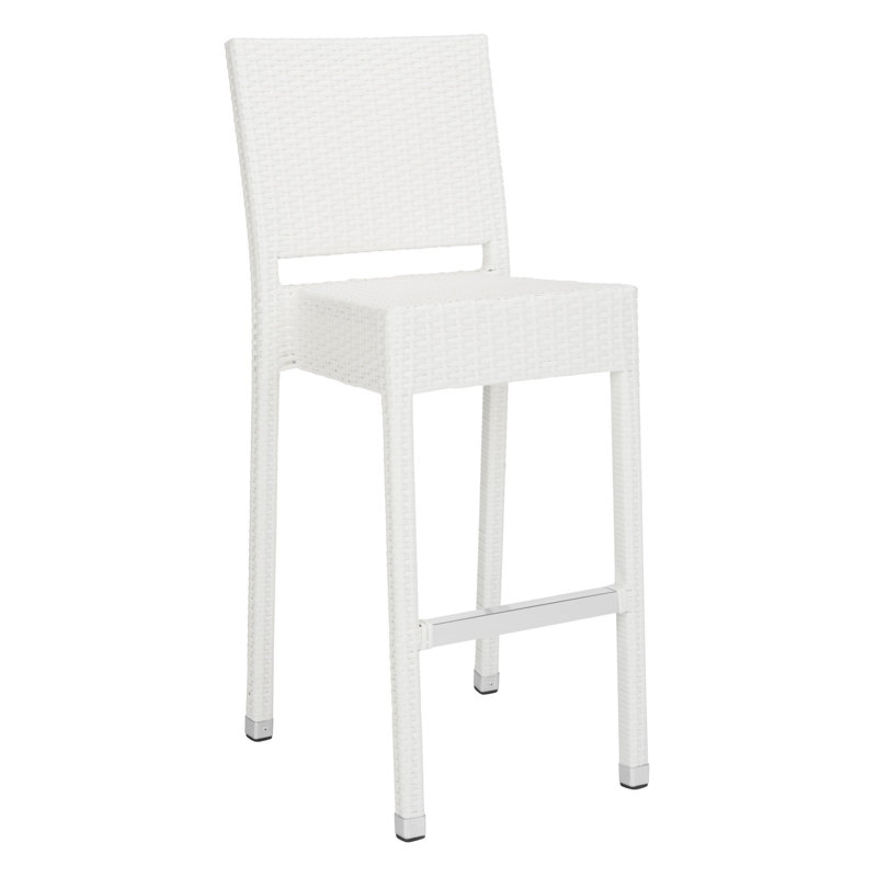 Tabouret de bar 29,5 po Ghent, blanc