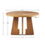 Table de salle à manger Pecan Veneer