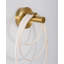 Solid Brass LED Flush Mounted Sconce