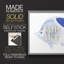«Blue and White Tropical Fish I», reproduction encadrée-1315518007-1315518000
