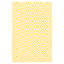 Tapis doré en laine à tissage plat géométrique 5 pi 2 po x 7 pi 9 po Hermon