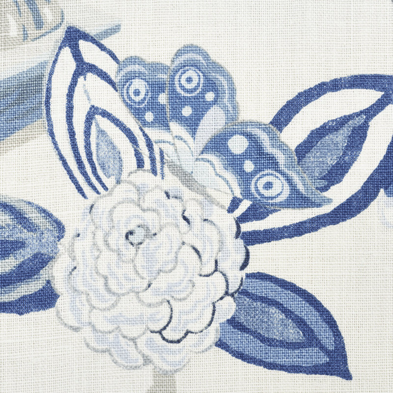 Bouquet Chinois Fabric, Porcelain