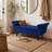 Velvet Upholstered Storage Bench-1372117918