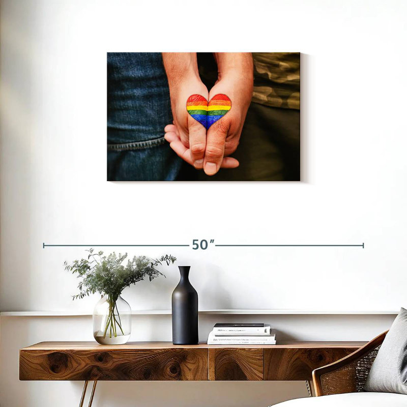 Gay Couple, 20" H x 30" W