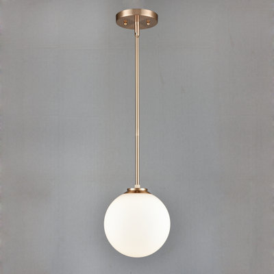 1 - Light Satin Gold Wall Sconce