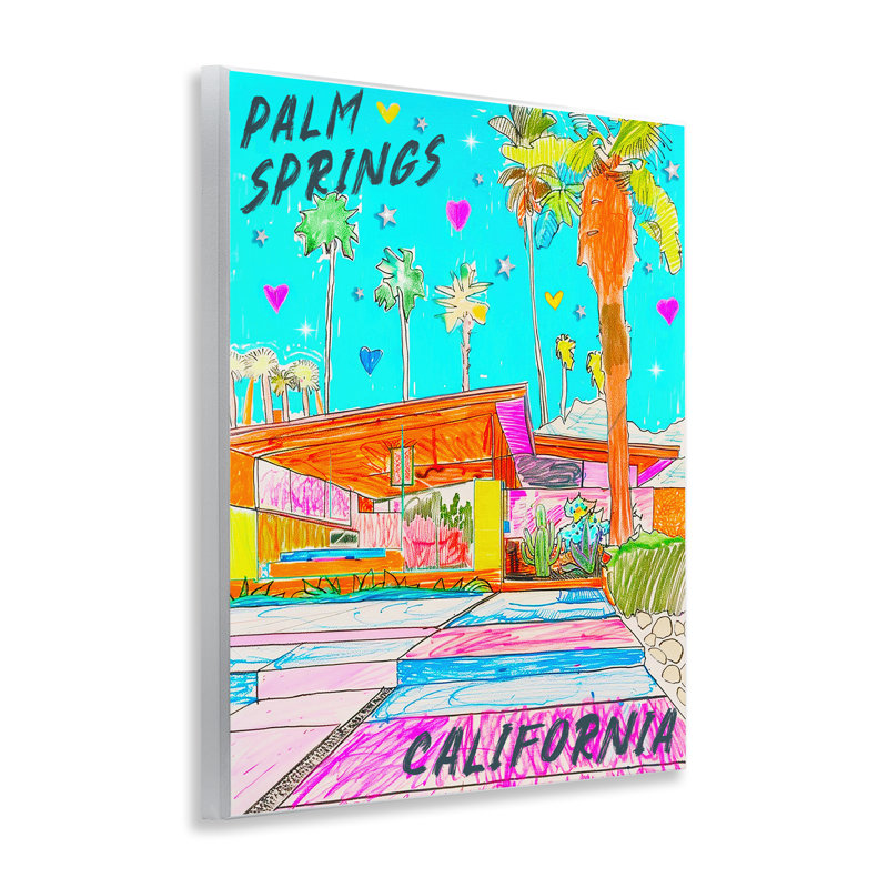 «Palm Springs Villa Doodle» par Jess Stempel