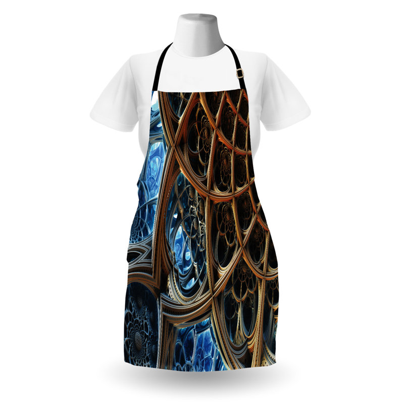 No Pattern Bib Apron