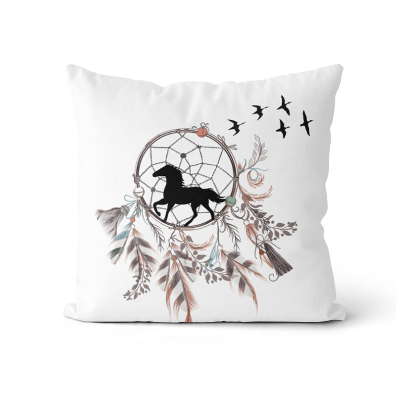 Coussin boho rêves catcher