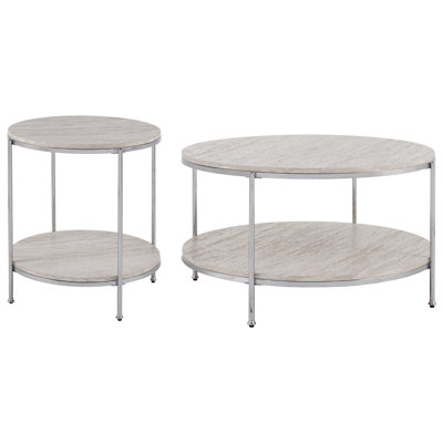 Silas 2 Piece Living Room Table Set