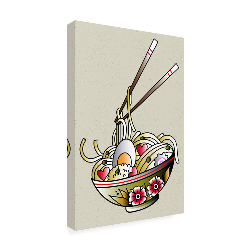Art sur toile «Bachelor Incado Udon Love», H 19 po x l 12 po
